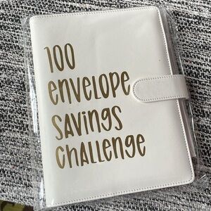 100 envelope saving challenge notebook new in package